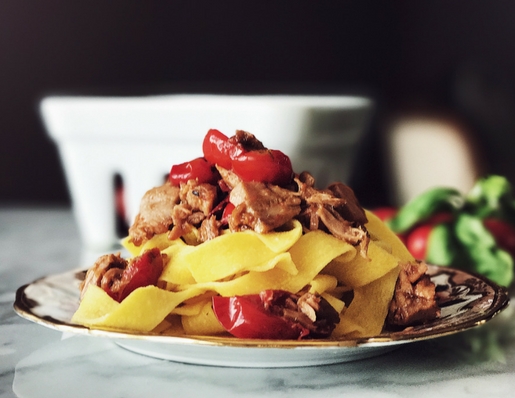 pasta al tonno e pomodoro